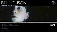Bill Henson exhibition website